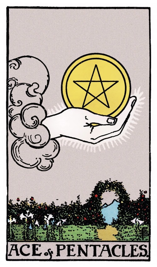 64 ace of pentacles 1