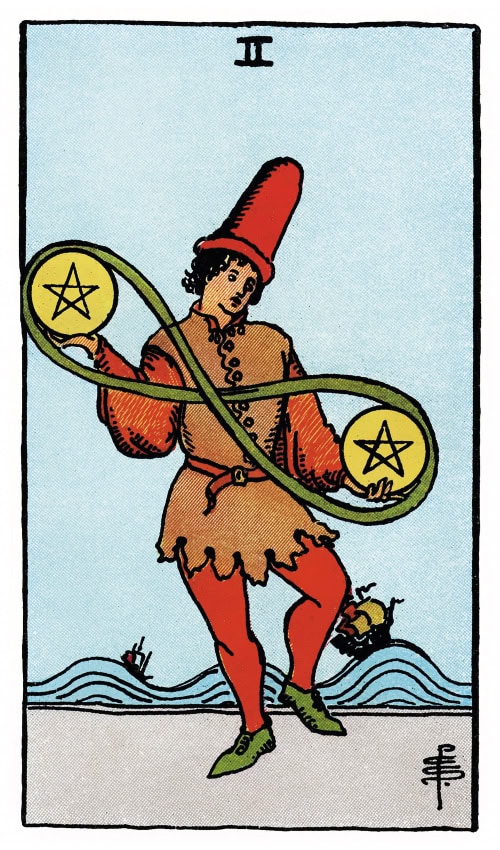 65 two of pentacles 1
